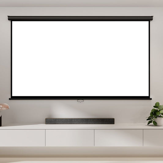 100-Inch Pull-Down Projector Screen