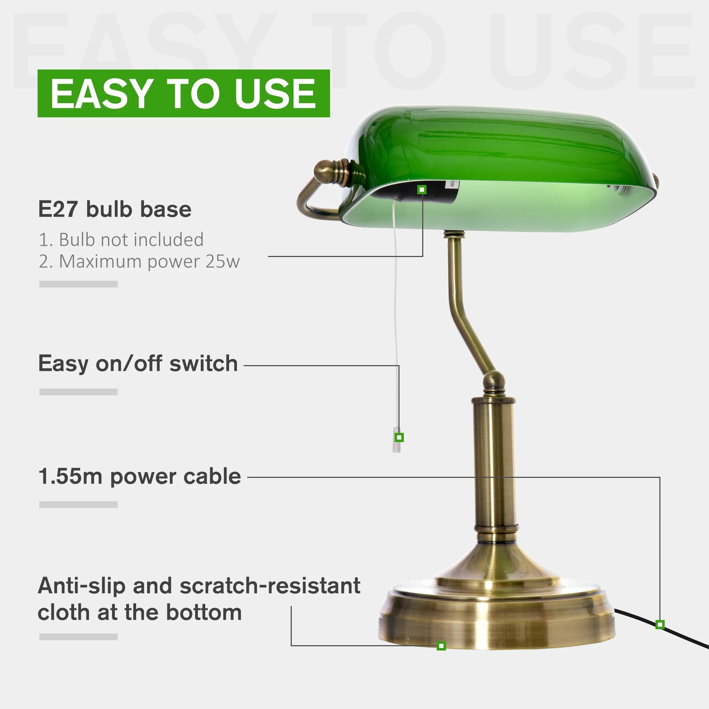 Banker's Desk Lamp